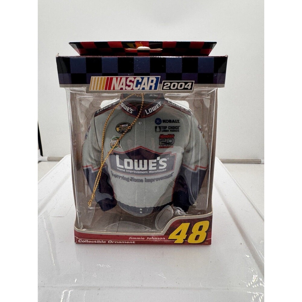 Jimmie Johnson Nascar Race Car Jacket Ornament Lowes 48 READ Box‎ Damage